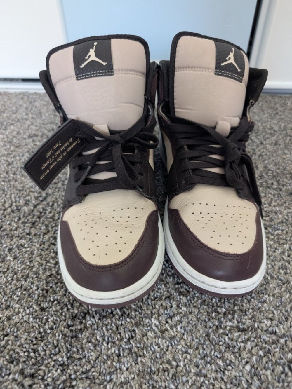 Air Jordan 1 Mid SE "Paris YMCA" (Velvet Brown) – FZ4359-200 - Picture 2 of 4